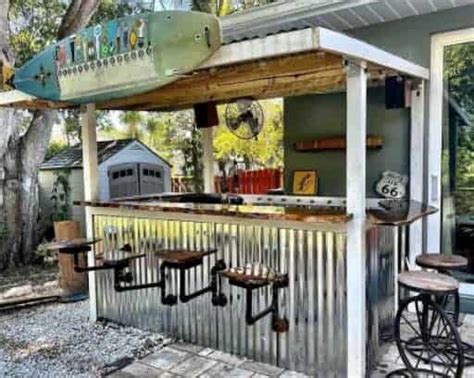 inspiring outdoor bar ideas rock solid rustic