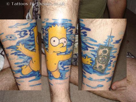 Farmhouse The Simpsons Tattoos