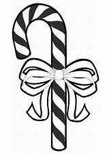 Coloring Candy Cane Peppermint Bow Drawing Pages Cliparts Getdrawings Printable Favorites Add sketch template
