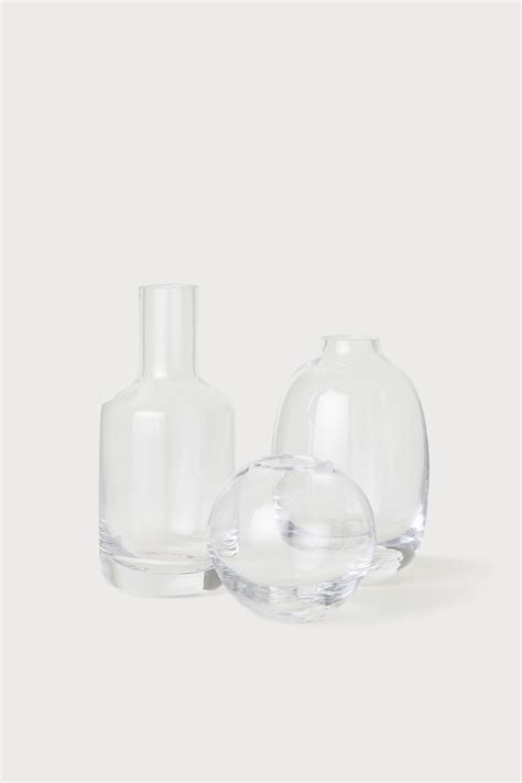 Clear Glass Mini Vase Mini Vase Small Glass Vases Vase