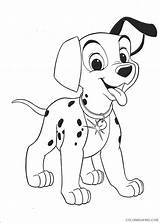 Coloring Pages Printable Dalmatians Coloring4free sketch template