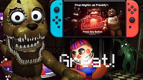 five nights at freddy s help wanted nsw nintendo switch