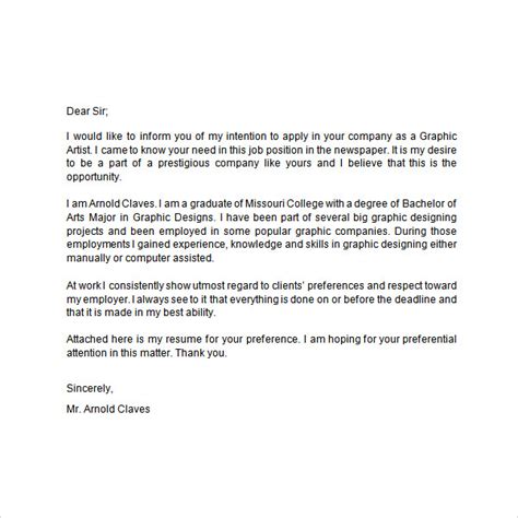 employment letter templates  ms word
