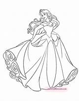 Aurora Coloring Sleeping Princess Pages Beauty Disney Drawing Printable Dress Baby Print Color Wedding Princesses Drawings Colouring Disneyclips Girls Fairies sketch template