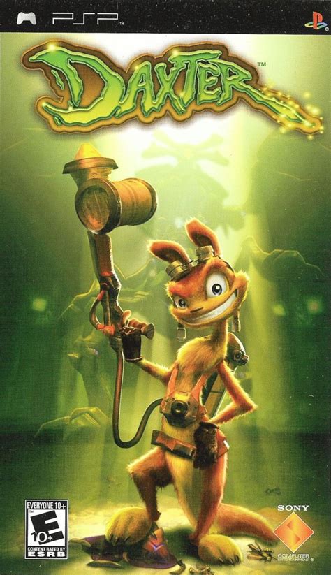 daxter  psp box cover art mobygames daxter game playstation portable psp