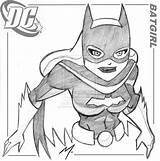 Batgirl Coloriage Superheroes Deviantart Dessin Coloring Drawing Drawings Kb Colorier sketch template
