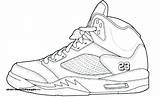 Coloring Nike Pages Shoes Shoe Popular sketch template