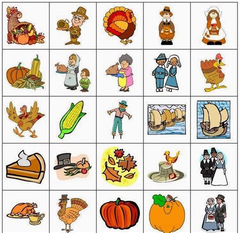 learning    thanksgiving bingo  printables