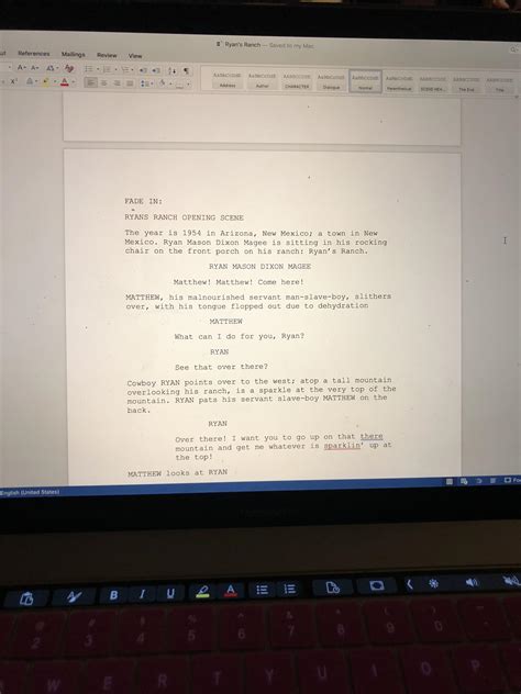 started writing  ryans ranch script   podcast ep    finish