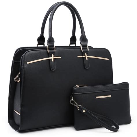 dasein women satchel handbags shoulder purses totes top handle work