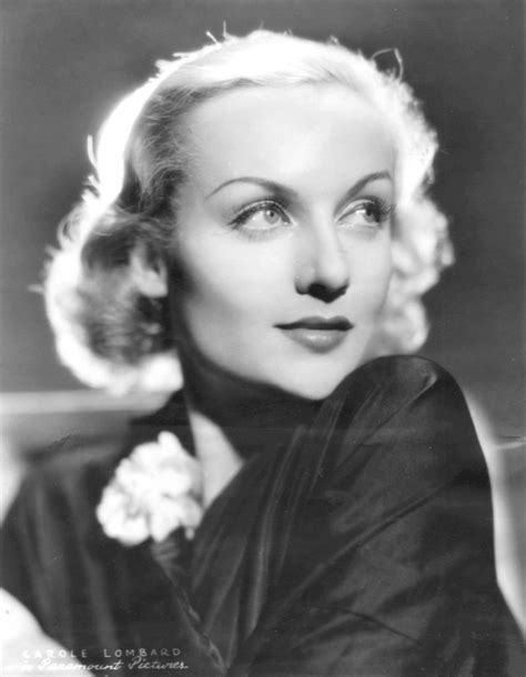 we had faces then carole lombard in a 1933 photo by eugene robert