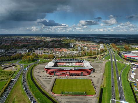aerial view  afas stadium    home stadium  footballclubb