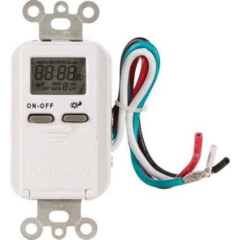 buy intermatic electronic timer white