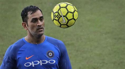 Watch How Ms Dhoni Stunned New Zealand In Footvolley