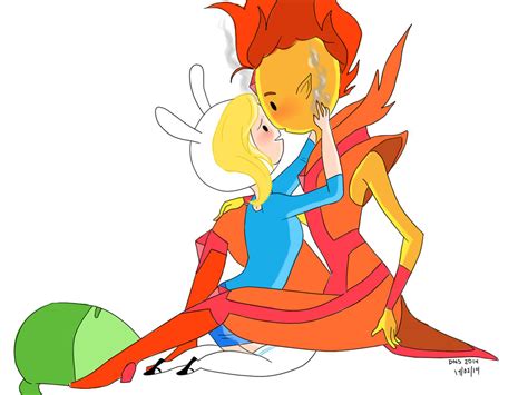 Flaming Love Adventure Time With Finn And Jake Fan Art