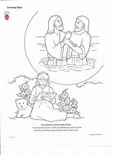 Baptism Coloring Pages Printables Jesus Lds Printable Color Clean Getcolorings Lesson Primary Handouts Print Manual Living Happy Friend Getdrawings Choose sketch template