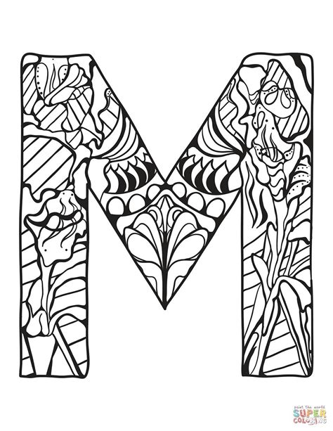 coloring page letter   printable coloring pages  coloring