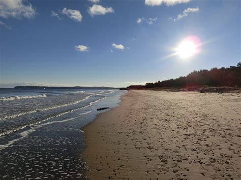 Безплатна снимка плаж пейзаж крайбрежие пясък океан хоризонт