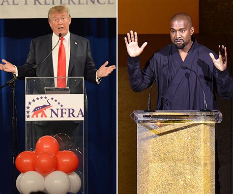 Donald Trump Vs Kanye West For President Donald ‘looks Forward’ To