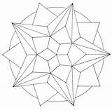 Abbauen Zenideen Mandellas Zeichnen Pirografo Stampare Malvorlage Geometrische Fürs Geometrisches sketch template
