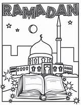 Coloring Ramadan Pages Kids Masjid Activities Arabicplayground Målarböcker Printable Cards Eid Colouring Mubarak Sheets Islam Crafts Color Al Printables Book sketch template