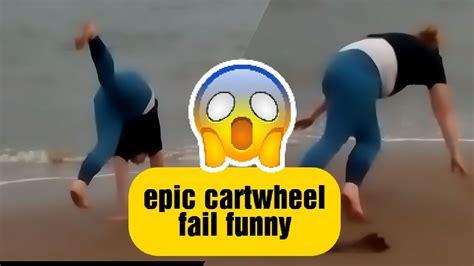 Epic Cartwheel Fail Funny Video Youtube