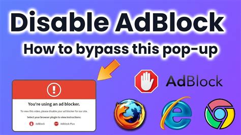 how to disable adblock how to remove please disable your ad blocker