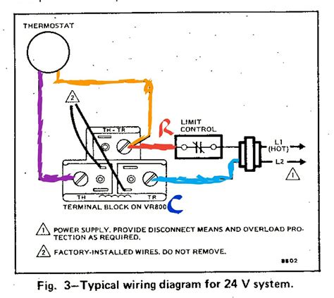 thermostat wiring diagram