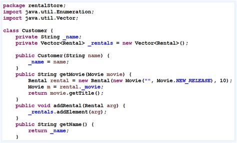 source code example customer java partial download
