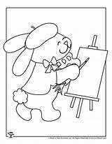 Coloring Printable Bunny Pages sketch template
