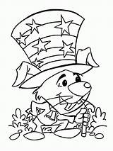 Independence Coloring Pages Printable Holiday sketch template