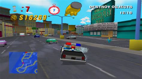 simpsons road rage  xbox review