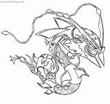Rayquaza Pokemon Xcolorings 860px 90k sketch template