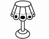 Lamp Lamplight Designlooter sketch template