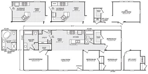 double wide mobile home floor plans floorplansclick