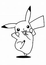 Pikachu Zeichentrick Ausmalbild Parentune sketch template