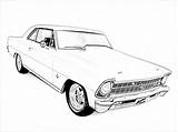 Coloring Pages Car Cars Old Muscle Cool Printable Lowrider Drawings Truck Ford Colouring Auto Color Chevy Adult Boys Drawing Adults sketch template