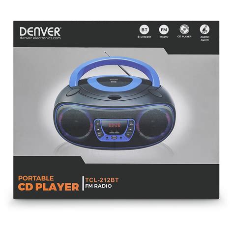 denver draagbare boombox tcl bt action webshop