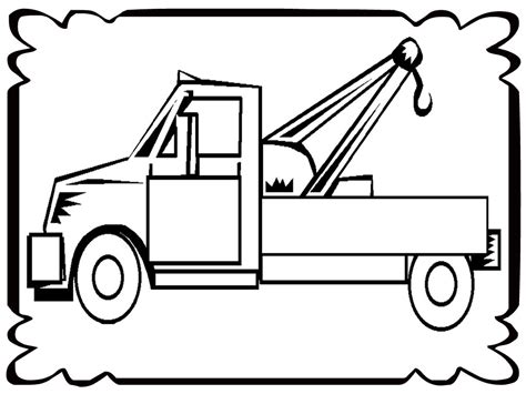tow truck drawing    clipartmag