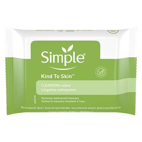 simple kind  skin facial cleansing wipes cleansing  wipes walmartcom