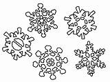 Coloring Snowflake Pages Snowflakes Kids Printable Color Snow Choose Board Print Bestcoloringpagesforkids sketch template