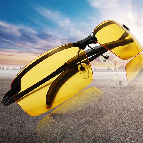 yellow lens polarized eyeglasses sunglasses night vision glasses sport