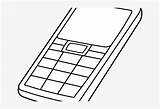 Phone Colouring Outline Clipart Ipad Cell Iphone Pngkey Pinclipart Clipground Find sketch template