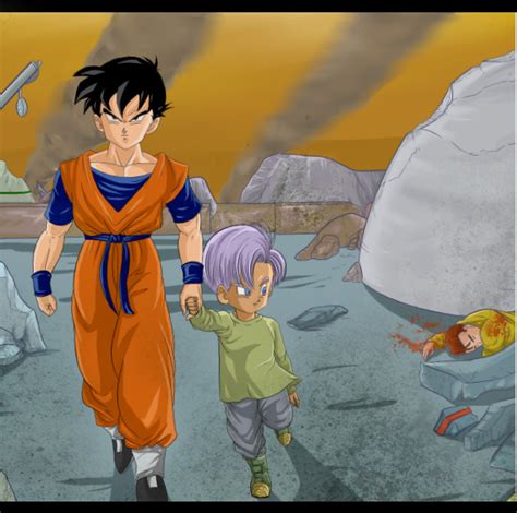 Mirai Gohan And Trunks Dragon Ball Z Fan Art 27535671