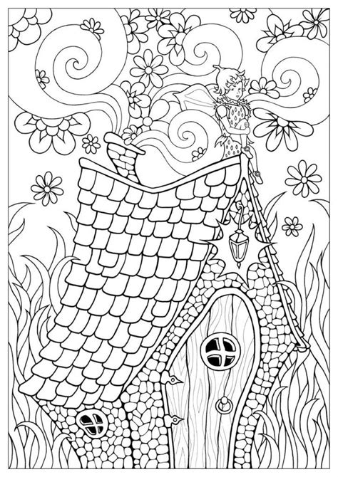coloringrocks fairy coloring pages fairy coloring house colouring