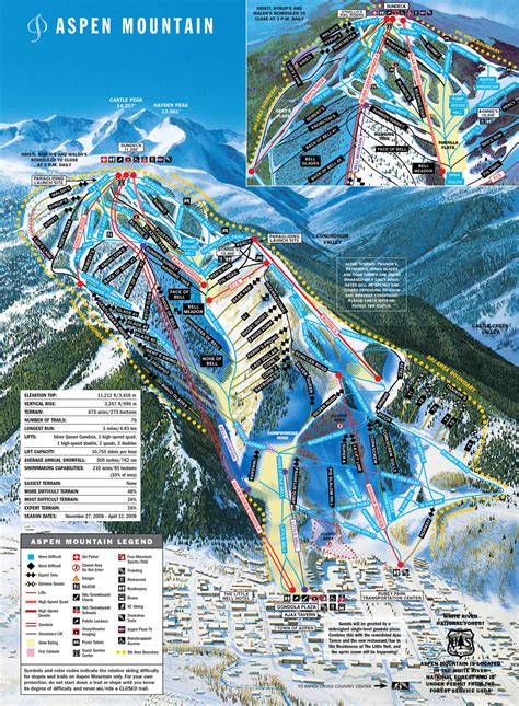 states colorado ski map images   finder