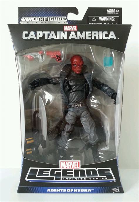 Marvel Legends Captain America Infinite Series 1 Red Skull Figure