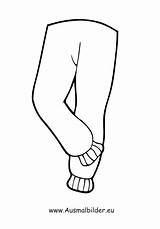 Ausmalbild Ausdrucken Dicke Malvorlagen Badeanzug Socken Winterjacke sketch template