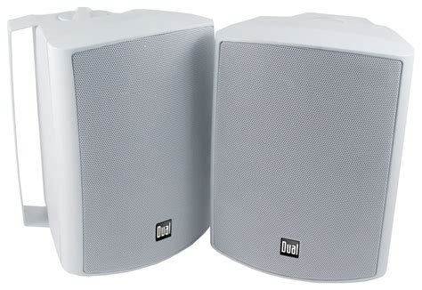 dual   indooroutdoor speakers pair white lupw  buy