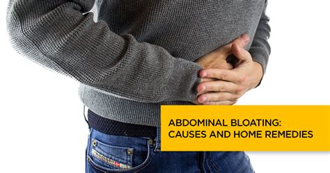 abdominal bloating  home remedies